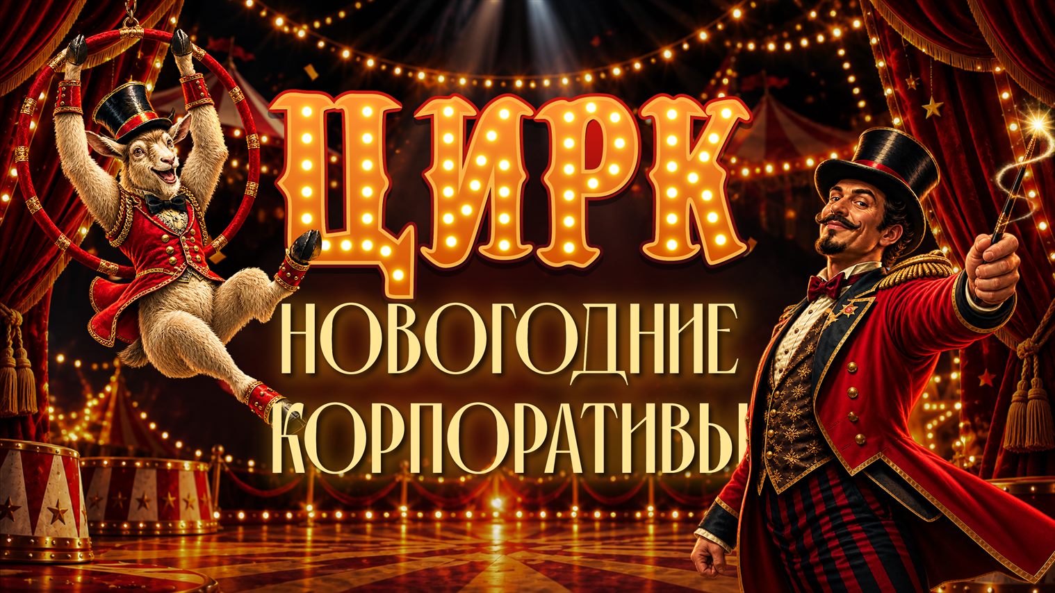 Цирк — новогодние корпоративы